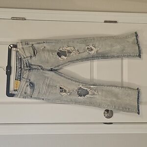 🌼Women's Machine 5 pockets denim pants